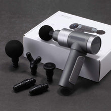 Load image into Gallery viewer, Massage Gun Handheld Percussion Massagers Back Leg Body Massage Deep Tissue Massager Gray